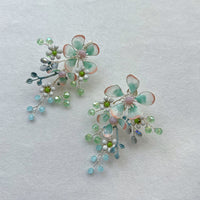 Cute Resin Flower Girls Party Earring