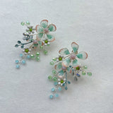 Cute Resin Flower Girls Party Earring