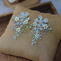 Cute Resin Flower Girls Party Earring