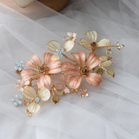 Cute Pinky Girls Barrettes Wedding Brides Hair Sticks