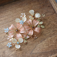 Cute Pinky Girls Barrettes Wedding Brides Hair Sticks