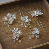 Cute Brides Flower Bridal Hairpin Gilrs Hair Jewelry