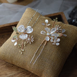 Cute Brides Flower Bridal Hairpin Gilrs Hair Jewelry