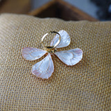 Cute Pink Butterfly Girls Cocktail Ring