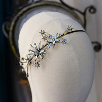 Baroque Rhinestone Star Headbands Hairband