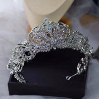 Fantastic Zircon Crystal European Wedding Crown