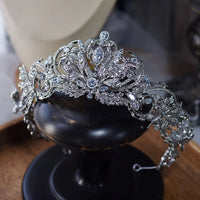 Fantastic Zircon Crystal European Wedding Crown