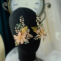 Gorgeous Handmade Brides Flowers Barrettes Headpieces Jewelry