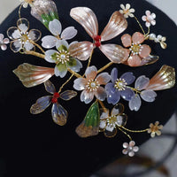 Gorgeous Handmade Butterfly Flowers Barrettes Headwear