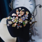 Gorgeous Handmade Butterfly Flowers Barrettes Headwear