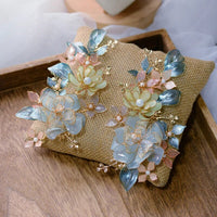 Gorgeous Flowers Wedding Barrettes Headwear Headpieces