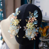 Gorgeous Flowers Wedding Barrettes Headwear Headpieces