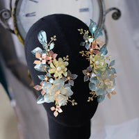 Gorgeous Flowers Wedding Barrettes Headwear Headpieces