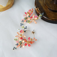 Gorgeous Retro Earring clip Jewelry Baroque luxury earrings