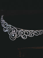 Irregular CZ Crystal Bridal Tiaras Hairbands Brides Headband