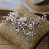 Exquinsite Leaves Wedding Tiaras Crowns Headpieces