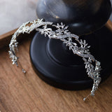 Lovely Irregular Crystals Wedding Tiaras