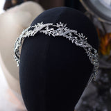 Lovely Irregular Crystals Wedding Tiaras