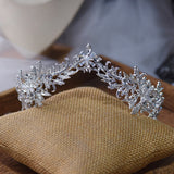 Elegant Crystals Brides Tiaras Headpieces