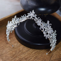 Elegant Crystals Brides Tiaras Headpieces