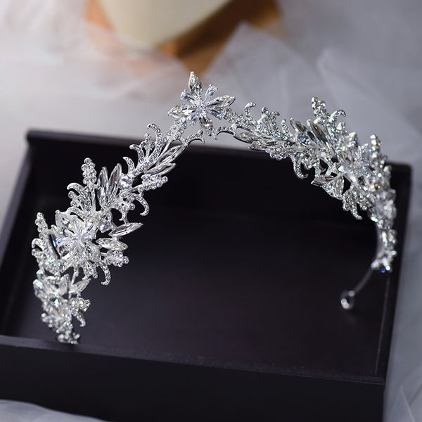 Elegant Crystals Brides Tiaras Headpieces