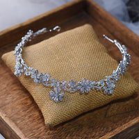 Elegant Zircon Crystals Wedding Tiaras Headpieces