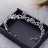 Elegant Zircon Crystals Wedding Tiaras Headpieces