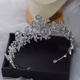 Fashion Irregular Crystals Wedding Tiaras