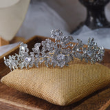 Fashion Irregular Crystals Wedding Tiaras