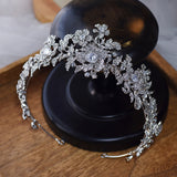 Fashion Irregular Crystals Wedding Tiaras