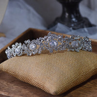 Fashion Irregular Crystals Wedding Tiaras Headpieces