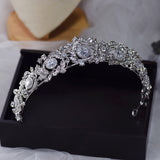 Fashion Irregular Crystals Wedding Tiaras Headpieces