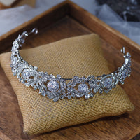 Fashion Irregular Crystals Wedding Tiaras Headpieces