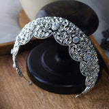 Baroque Zircon Bridal Tiaras Crowns Headpieces