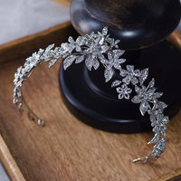 Elegant Crystal Bridal Tiaras Crowns Headpieces Bridal Headdress