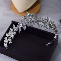 Elegant Crystal Bridal Tiaras Crowns Headpieces Bridal Headdress