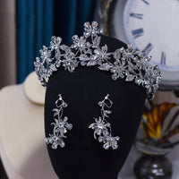 Sparkle Silver Crystal Wedding Bridal Tiaras Crowns