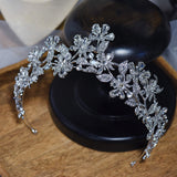 Sparkle Silver Crystal Wedding Bridal Tiaras Crowns