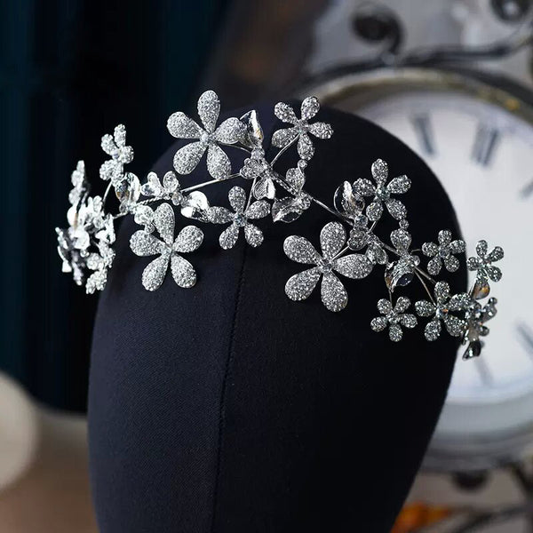 Irregular Flower Bridal Tiaras Headpieces