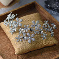 Irregular Flower Bridal Tiaras Headpieces