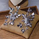 Fashion Crystal Alloy Brides Barrttes Headbands