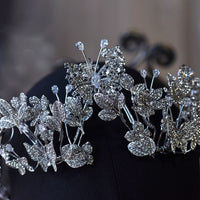 Gorgeous Zircon Crystal Wedding Tiaras Crown Headpieces