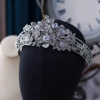 High Quality Baroque Crystal Wedding Tiara Crown