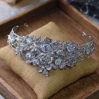 High Quality Baroque Crystal Wedding Tiara Crown