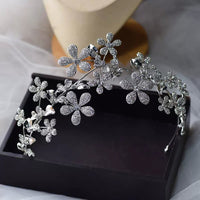 Irregular Flower Bridal Tiaras Headpieces