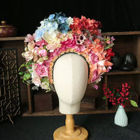 Chinese style bride Quanzhou Xunpu Flower Hair Crown Han Robe Headpiece