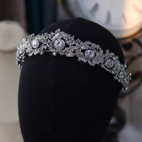 Royal Rhinestone European Wedding Crown Birthday Crown