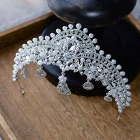 Sparkle Pearls Brides Tiaras Headpieces Headbands