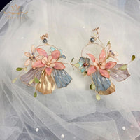 Gorgeous Retro Earring Clip Jewelry Baroque luxury Earrings