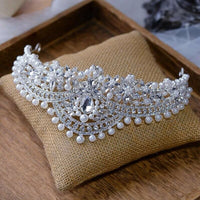 Sparkle Pearls Brides Tiaras Headpieces Headbands